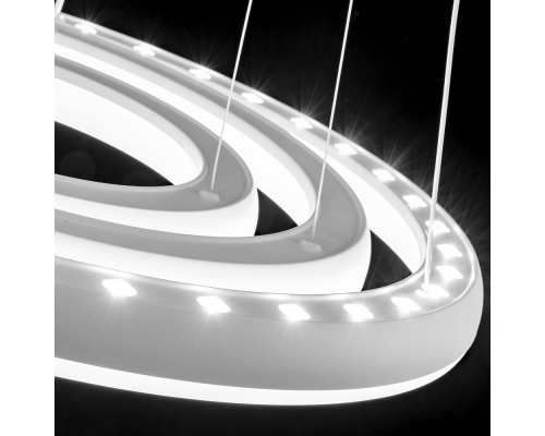 Citilux Юпитер Смарт CL730A150S Умная подвесная люстра Белая