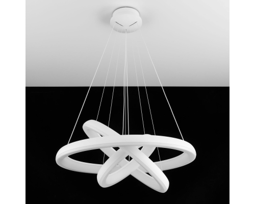 Citilux Юпитер Смарт CL730A150S Умная подвесная люстра Белая