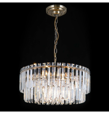 Citilux Фонда CL303193 Люстра хрустальная подвесная Бронза