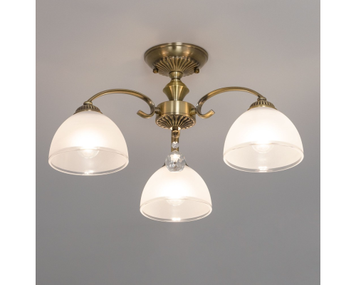 Citilux Франческа CL417133 Люстра потолочная Бронза