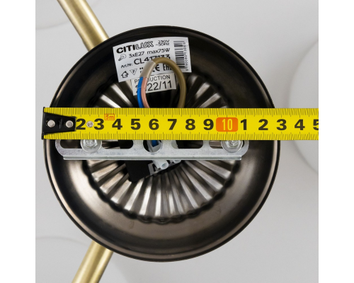 Citilux Франческа CL417133 Люстра потолочная Бронза