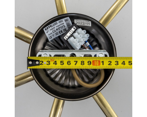Citilux Франческа CL417173 Люстра потолочная Бронза