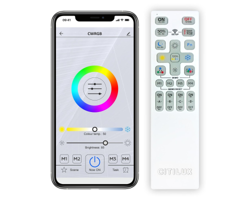 Citilux Альпина Смарт CL718A60G RGB Умная люстра