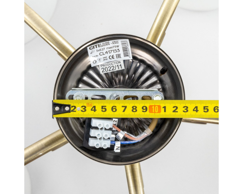Citilux Франческа CL417153 Люстра потолочная Бронза