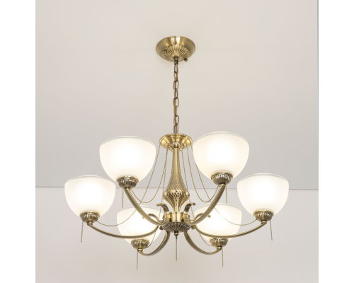 Citilux Франческа CL417263 Люстра подвесная Бронза