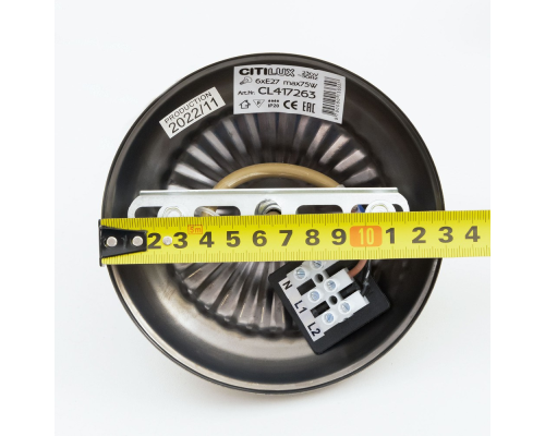 Citilux Франческа CL417263 Люстра подвесная Бронза