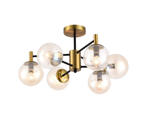 Citilux Шарлиз CL143163 Люстра на штанге Бронза