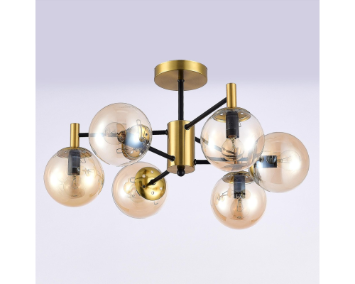 Citilux Шарлиз CL143163 Люстра на штанге Бронза