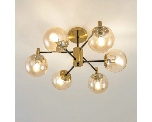 Citilux Шарлиз CL143163 Люстра на штанге Бронза