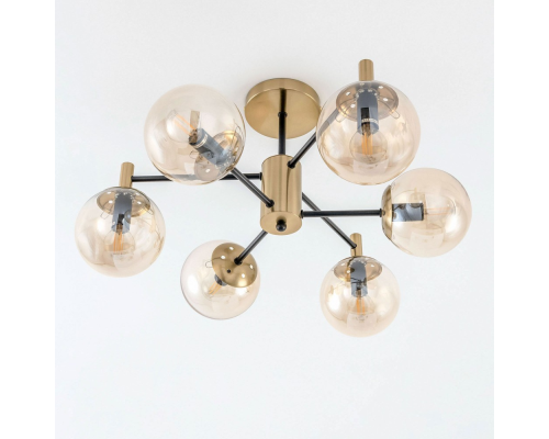 Citilux Шарлиз CL143163 Люстра на штанге Бронза