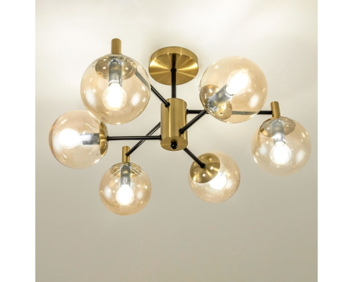 Citilux Шарлиз CL143163 Люстра на штанге Бронза