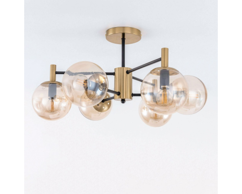 Citilux Шарлиз CL143163 Люстра на штанге Бронза