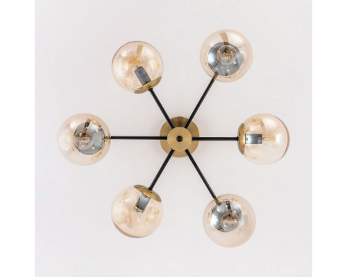 Citilux Шарлиз CL143163 Люстра на штанге Бронза