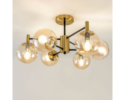 Citilux Шарлиз CL143163 Люстра на штанге Бронза