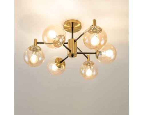 Citilux Шарлиз CL143163 Люстра на штанге Бронза