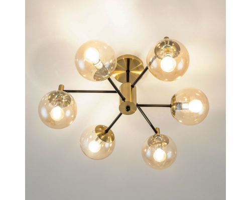 Citilux Шарлиз CL143163 Люстра на штанге Бронза