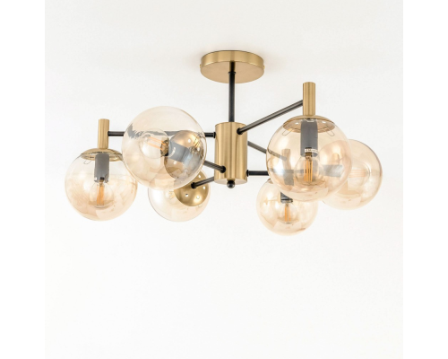 Citilux Шарлиз CL143163 Люстра на штанге Бронза