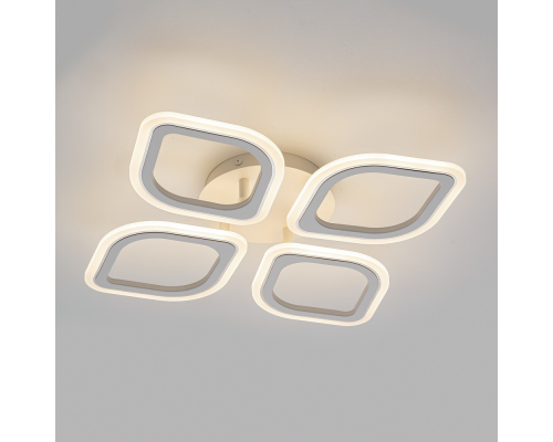 Citilux Ромби CL236040R LED Люстра с пультом Белая