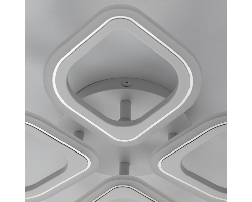 Citilux Ромби CL236040R LED Люстра с пультом Белая