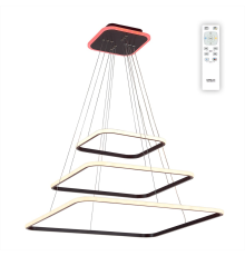 Citilux Неон CL731K115RB LED Люстра подвесная с пультом Венге