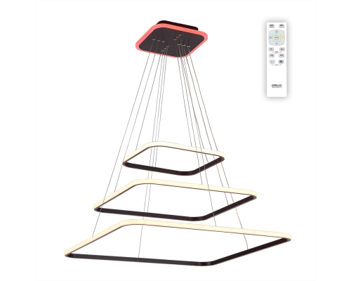 Citilux Неон CL731K115RB LED Люстра подвесная с пультом Венге