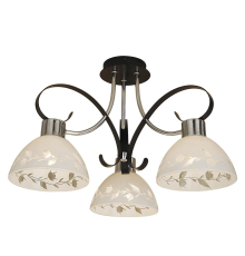 Citilux Фуга CL154131 Люстра потолочная Венге Хром