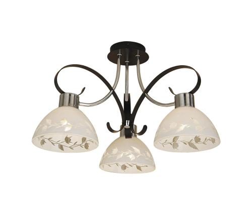 Citilux Фуга CL154131 Люстра потолочная Венге Хром