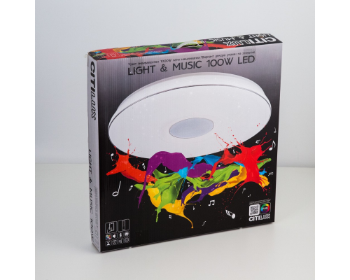 Citilux Light & Music CL703M100 Люстра музыкальная с пультом