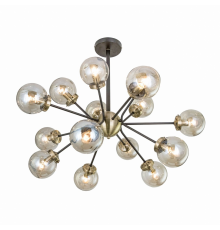 Citilux Планета CL105355 Люстра на штанге Бронза