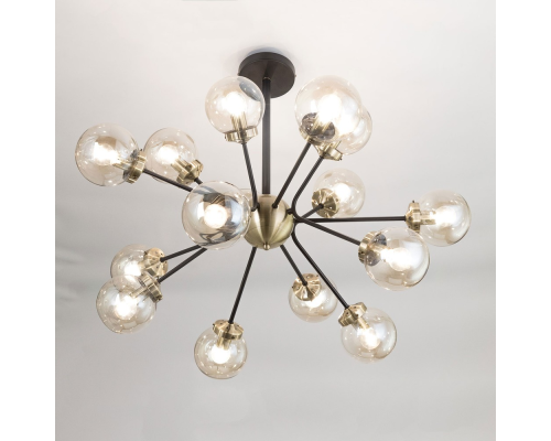 Citilux Планета CL105355 Люстра на штанге Бронза