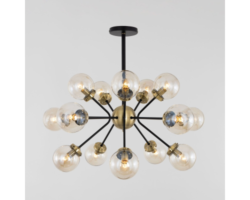 Citilux Планета CL105355 Люстра на штанге Бронза