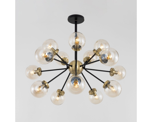 Citilux Планета CL105355 Люстра на штанге Бронза