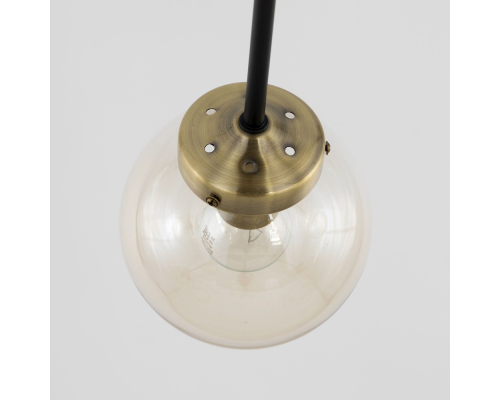 Citilux Планета CL105355 Люстра на штанге Бронза