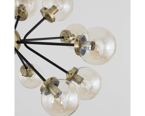 Citilux Планета CL105355 Люстра на штанге Бронза