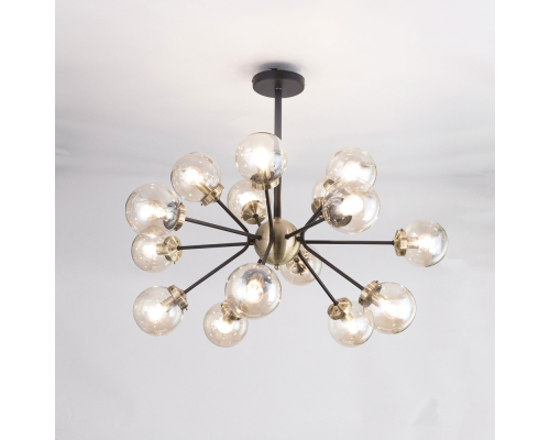 Citilux Планета CL105355 Люстра на штанге Бронза