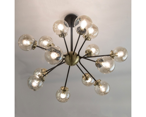 Citilux Планета CL105355 Люстра на штанге Бронза