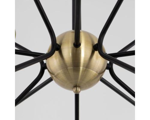 Citilux Планета CL105355 Люстра на штанге Бронза