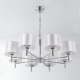 Citilux Аврора CL463180 Люстра с белыми абажурами