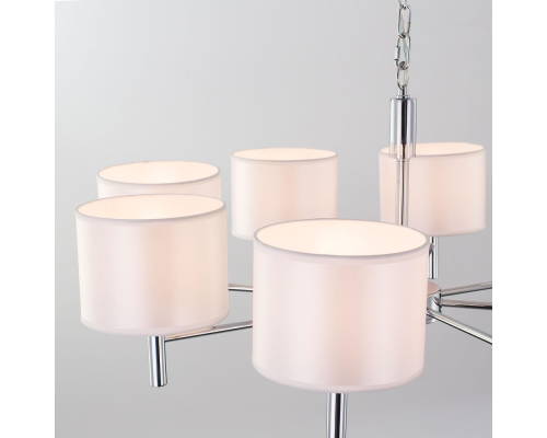 Citilux Аврора CL463180 Люстра с белыми абажурами