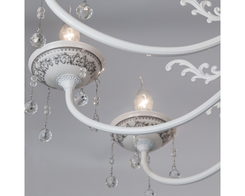 Citilux Аттика CL416121 Люстра подвесная Белая