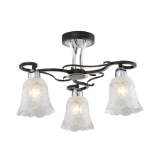 Citilux Оливия CL151131 Люстра потолочная Венге Хром