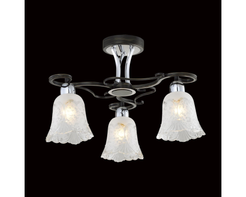 Citilux Оливия CL151131 Люстра потолочная Венге Хром