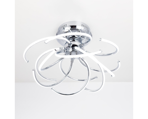 Citilux Андромеда CL224121 LED Люстра с диммером Хром