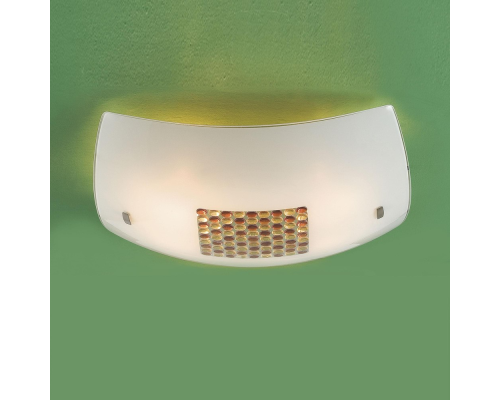 Citilux CL934312 Светильник потолочный Конфетти 9х9 Кофейно Желтый