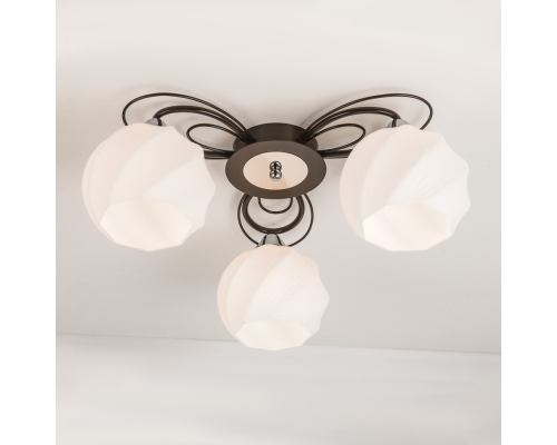 Citilux Николь CL168135 Люстра потолочная Венге