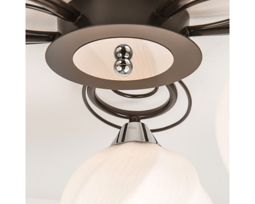 Citilux Николь CL168135 Люстра потолочная Венге