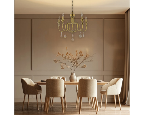 Citilux Рига CL437153 Люстра подвесная Бронза