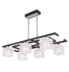 Citilux Айс CL223165 Люстра на штанге Венге Хром