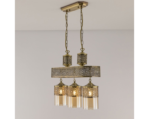 Citilux Эмир CL467233 Люстра подвесная Бронза