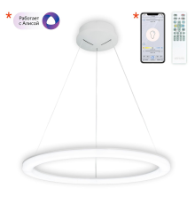 Citilux Электрон CL710B64S LED Люстра подвесная с пультом Белая